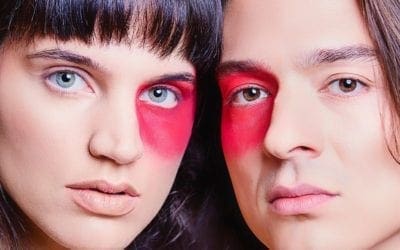 Macht mit beim Zoom-Interview von indieRepublik mit dem Art-Pop-Duo Nosoyo am Dienstag, 27. Oktober